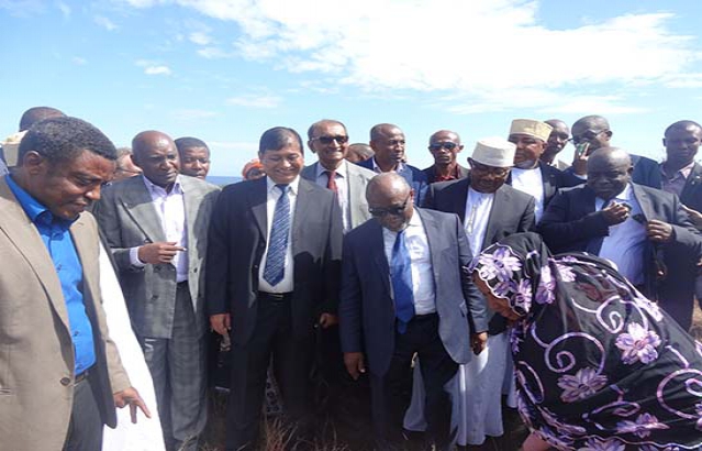 Inauguration of power plant project in Moroni, Comoros